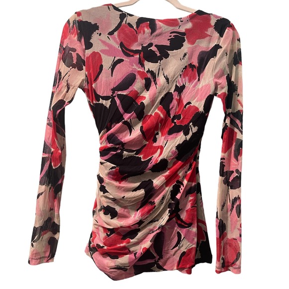 Y2k Fairy Grunge Mesh Nylon Long Sleeve Top Small - Picture 9 of 15